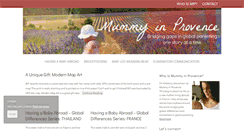 Desktop Screenshot of mummyinprovence.com